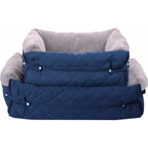 Multifunctional Beds Clamshell Dog Sofa Bed Flip Small Medium Dog All season Blanket Keep Warm Cat Dog House Mat Pet Products