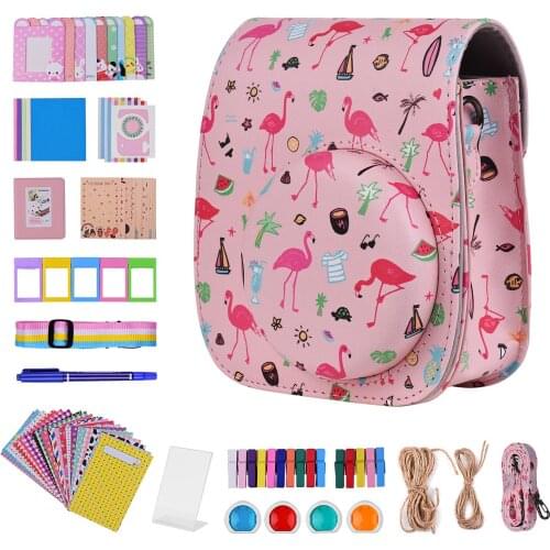 12-in-1 Instant Camera Accessories Bundle Kit Replacement for Fujifilm Instax Mini 11 with Camera Bag Camera Strap Photo Album