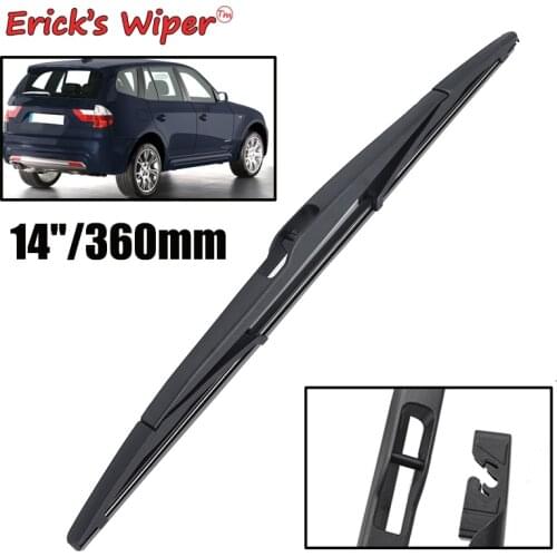 Ericks Wiper 14" Rear Wiper Blade For BMW X3 E83 2004-2010 Windshield Windscreen Rear Window