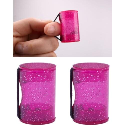 2pcs Guitar Hand Finger Shaker Music Rhythm Hammer Maraca For Ukulele Parts