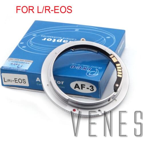 Venes For L/R-EOS 3rd Generation AF Confirm Adapter Suit For Leica R Lens to Canon (D)SLR Camera 4000D/2000D/6D II