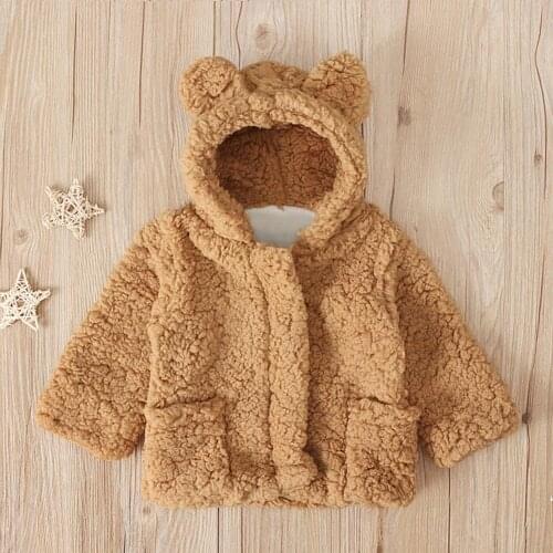 Toddler Baby Hoodies Kids Girl Sports Hooded Warm Fleece Casual Long Sleeve Hoodies Daily Warm Thicken Zipper Solid Sweatshirt