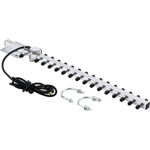 Hot sale 2.4Ghz WiFi Antenna 25dBi RP SMA Outdoor Wireless Yagi Antenna Directional Booster Amplifier Modem Cable