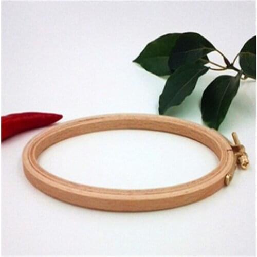 13x21cm oval beech wood made oval hoop as DIY apparel hand craft accessories for cross stitch hoop and embroidery tool