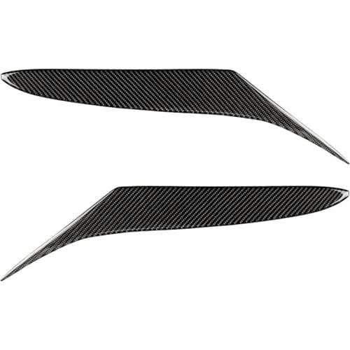 2pcs Carbon Lamp Eyebrow Fiber Durable Practical Personality Headlight Headlamp Eyebrows Eyelids for Mazda RX-8 Car Styling