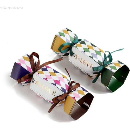 50Pcs Creative European Sugar Wedding Romance Return Packaging Butterfly Gift Candy Box