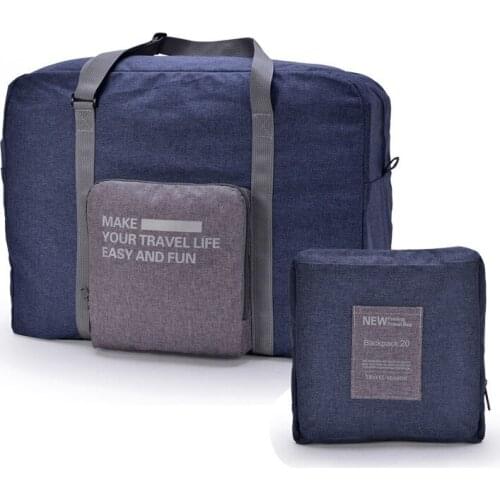 8PCS / LOT Women Folding Travel Bag Unisex Luggage Travel Handbags Large capacity waterproof clothing storage bag