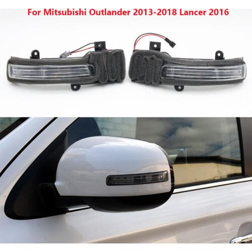 Car Outside Rear View Mirror Turn Signal Light Indicator Lamps for Mitsubishi Outlander 2013-2018 for Lancer 2016 OEM 8351A135