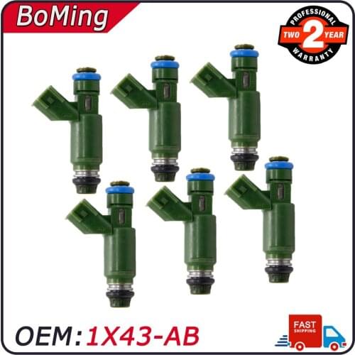 Car Fuel Injector Nozzle 1X43-AB 852-12234 Fit For Jaguar X-Type 2.5L V6 3.0L 2002 2003 2004 2005 2006 2007 2008