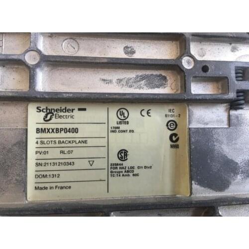 Used Good Condition PLC BMXXBP0400