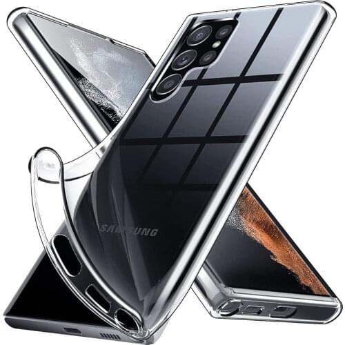 Case for Galaxy S21 Note 20 Ultra Thin Clear Soft TPU Shockproof Case For Samsung Galaxy S21 Plus Note 20 Ultra 4G 5G