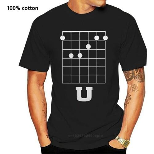 F Chord U Guitar Rock Funny Guitarist MenS Sport Mesh T-Shirt Tees Fu1 Retro O Neck Tee Shirt