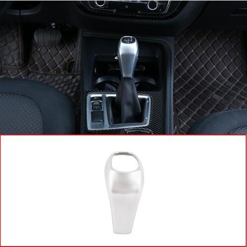 ABS Chrome Gear Shift Head Cover Trim For BMW X1 F48 2016/19 2 series 218i Gran Tourer F45 F46 2015-2019