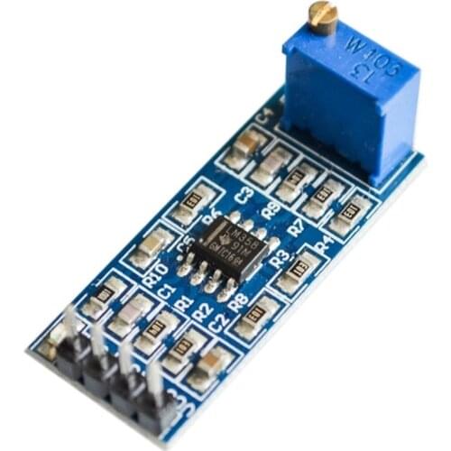 LM358 100 times Signal Generator gain amplification module operational amplifier module Signal-amplifier Module