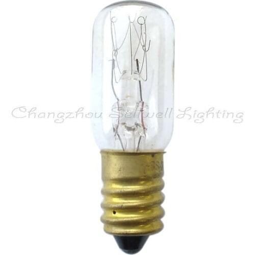 Miniature light 220v 7w e14 t18x53 A250 NEW 10pcs