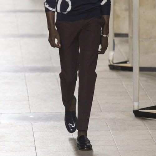 Mens Harem Pants 2020 Spring and Autumn New Simple Crimping European and American Business Slim Nine Pants Leggings Pants