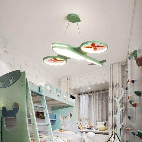 Airplane lights Ceiling lamp room lights boy bedroom lights children lights led ceiling lights creative cartoon lights