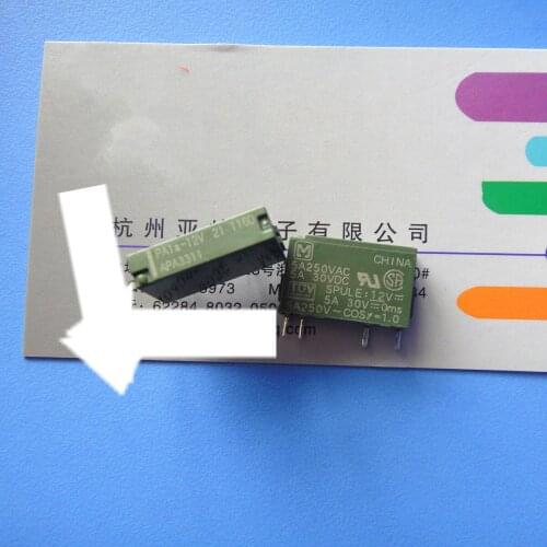 Original PA1a-12V APA3311 PA1A-12V 4pin 5A 250VAC relays