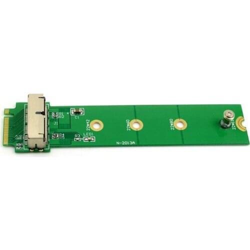 PCI Express PCI-E 4X M.2 NGFF M-Key to 2013 2014 2015 Apple Macbook SSD Converter riser Card for A1493 A1502 A1465 A1466