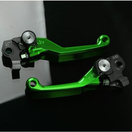 Dirt Bike Pivot Brake Clutch Levers hand grip Handbrake For KAWASAKI KX125 2000 2001 2002 2003 2004 2005