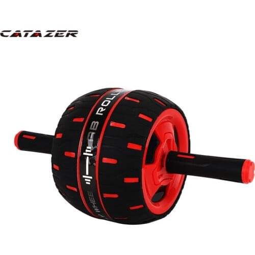 Heavy Duty Abdominal Wheel No Noise Muscle Exercise Equipment Home Fitness Power Wheel Ab Roller Gym Roller Training Free Mat