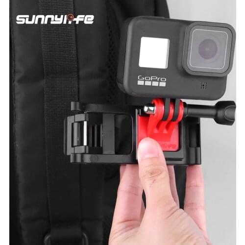 Sunnylife Universal Backpack Clamp Apply to OSMO Action/OSMO Pocket/Gopro Lightweight Universal Backpack Clip For Sports Camera