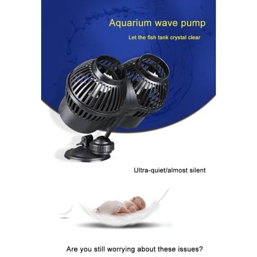 220V Sunsun Wave Maker Wavemaker Water Pump for Aquarium Fish Tank aquarium pump 2.5W 3W 6W 12W 24W 48W flow pump, surf pump