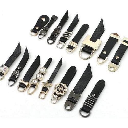 1pc high grade zipper repair kits metal genuine leather zipper pull Zipper slider,zipper head,Garment,bag,suitcase accessories