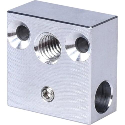 Bloque de alta calidad suizo CR10 bloque de calor CR10 para suizo CR10 hotend mk8 bloque mk9 extrusora de cabeza de impresión de