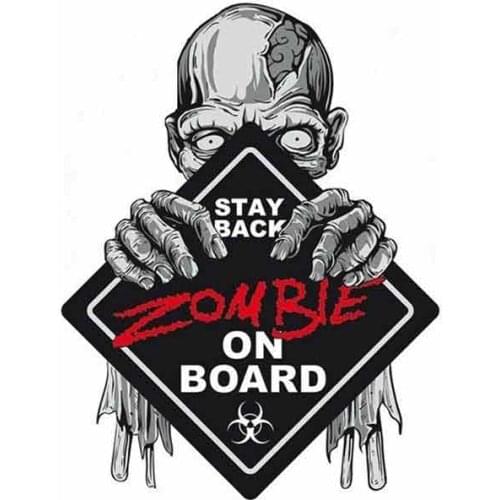 Funny Fashion Personality Stickers Skull Motorcycle Decals Car Stickers KK Vinyl Decals Waterproof PVC 13cm X 10cm