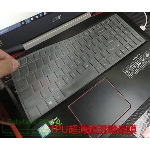 2017 15.6 inch Keyboard Cover skin Protector for Acer Predator Helios 300 15.6" G3-571 G3-572 G3-573 15 inch G3 571 572 573