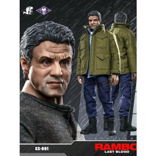 1/6 CYBER-X Studio CX001 Rambo LastBlood Action Figure Soldier Model In Stock