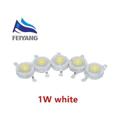 Lamp Beads Pure White/warm 300ma 3.2-3.4V 100-120LM 30mil 1W LED Diode 1 Watt High Power Chips Diod Bulbs,110-120 Lm 1-W Bulbs