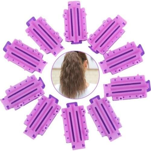 36pcs/bag Hair Clip Wave Perm Rod Bars Corn Curler DIY Curler Fluffy Clamps Rollers Fluffy Hair Roots Perm Hair Styling Tool