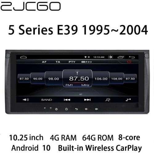 Car Multimedia Player Stereo GPS DVD Radio Navigation Android Screen for BMW 5 Series E39 1995~2004