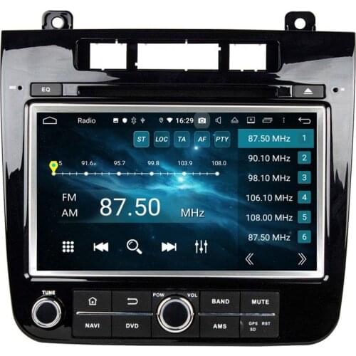 6-Core 2 din 8" Android 10.0 Car Radio DVD GPS Bluetooth 5.0 Wifi CarPlay for VW Volkswagen Touareg 2010 2011 2012 2013 2014