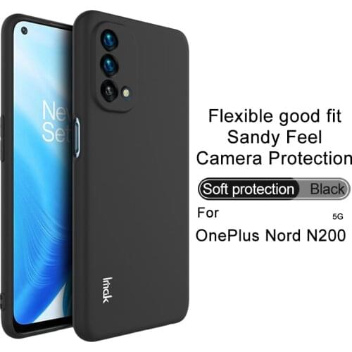 For OnePlus Nord N200 5G Case IMAK UC-3 Frosting Flexible Thin and light Soft Back Cover Case for OnePlus Nord N200 5G