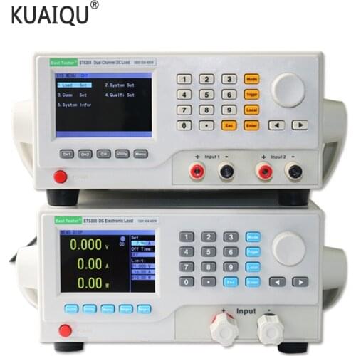 ET5301 DC Electronic Load Meter 400W 150V 60A Battery Capacity Tester Power Test aging Instrument Professional Battery Tester