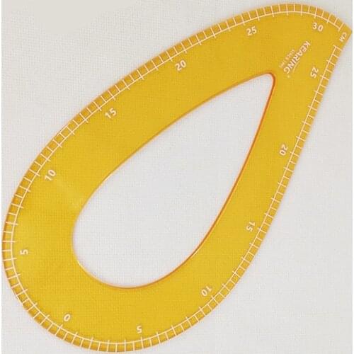 PM6460 3mm Thick Acrylic Garment Design Ruler
