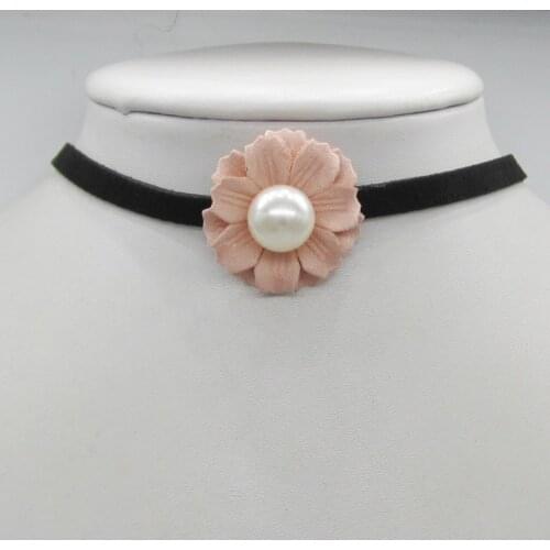 Necklace Fashion Pearl Choker Necklace for Woman Short Necklace Oktoberfest Jewelry Collares Bijoux Femme