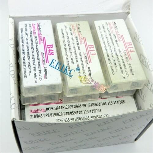 Gaskets Diesel Engine Gasket E1021025 Fuel Injector Shim Kit Common Rail Diesel Injector Calibration Shims Kit for BOSCH