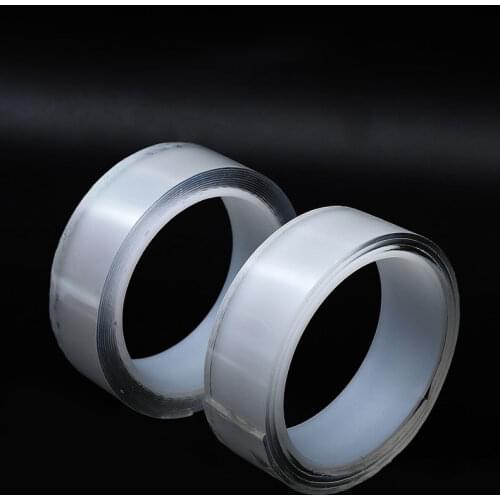 Nano Magic Double Tape Transparent Sided Tape NoTrace Reusable Waterproof Adhesive Strong Wall stickers For Bathroom kitchen