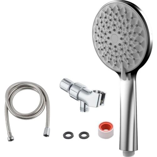 High Pressure Handheld Shower Head With Long Hose 6 Spray Modes Luxury Spa Grade Rainfall 4.9“ Low Flow Shower Head Kit