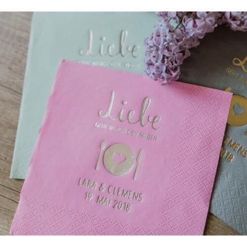Lunch Personalisierte Servietten, Hochzeit, Personalized Napkins, Custom milestones birthday Napkins, Custom Luncheon Napkins