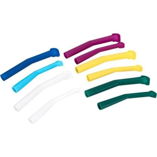 Dental Suction Tips Tube Autoclavable Surgical Strong Sucking Tips Plastic Suction Nozzle Adapter Oral Care Products