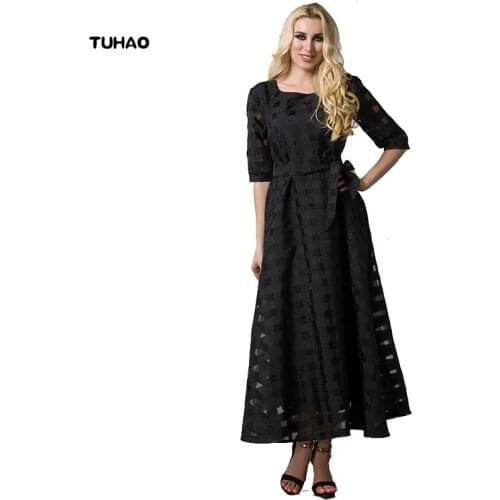 Модные платья-трапеции TUHAO China At AliExpress