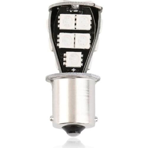 High Quality Car LED Light Yellow/Red/White 1156 BA15S 18 SMD 5050 CANBUS OBC No Error