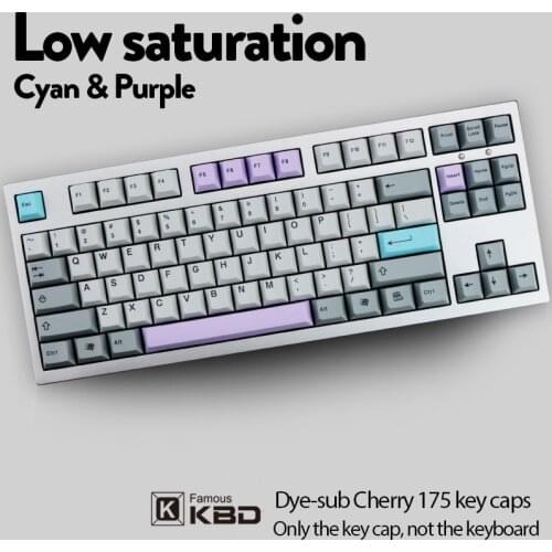 WINMIX PBT keycap Muted Cherry height 175 keys Sublimation process Fits Filco and most mechanical keyboards
