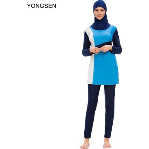 YONGSEN Swimwear With Sleeves