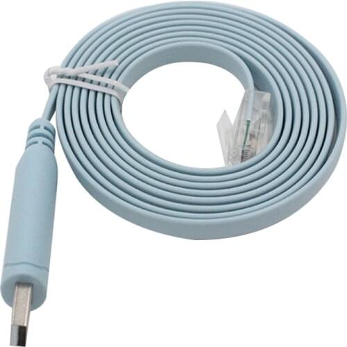 Replacement fot Windows USB to RJ45 Serial Female Routers Network Adapter Cable RS232 to USB 2.0